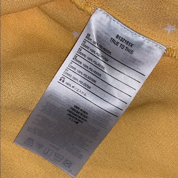 EUC Stone Row by Volcom -Yellow Summer Skater Shift Swing T-Back Racerback Dress - Picture 10 of 12